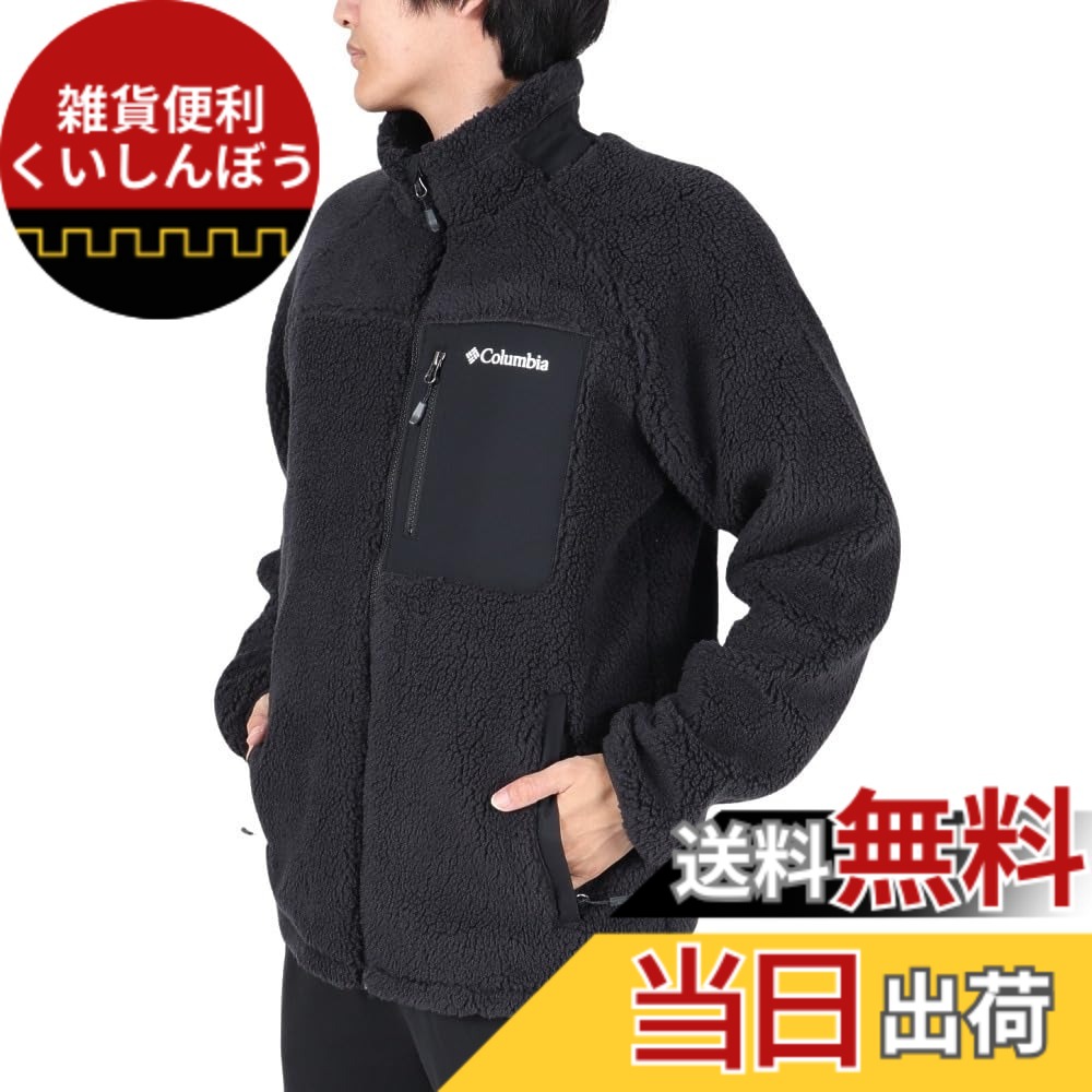 【送料無料】[コロンビア] メンズ レディース Peckman Bowl 2 Jacket ボア アウター もこもこ 防寒 保温 スタンドカラー フリース ジャケット アウトドア キャンプ AE0918 色：ブラック、サイズ：XL｜雑貨便利くいしんぼう 17,653円