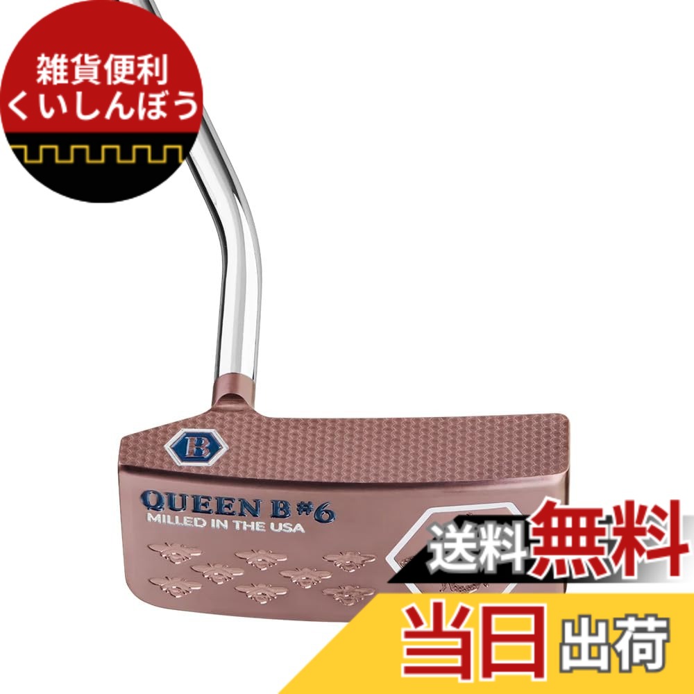 【送料無料】ベティナルディゴルフ(Bettinardi Golf) QUEEN B SERIES クイーン B シリーズ パター QB6 ver.5 Spud LH スパッド 34インチ 左利き用 色:ロイヤルローズ