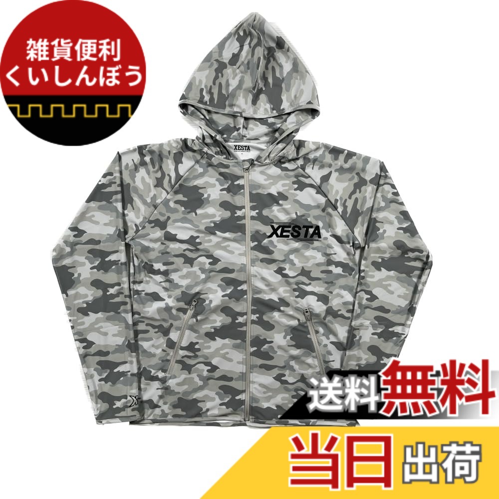 【貨物輸送無料】ゼスタ(Xesta) XESTA 混雑時パーカー 薄墨色合鴨x黒いこと L 色：薄墨色合鴨x黒いこと、大きさ：L