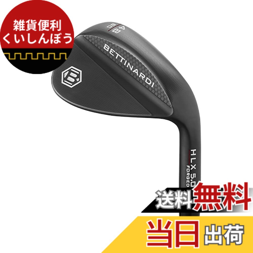 【送料無料】ベティナルディゴルフ(Bettinardi Golf) ウェッジ HLX 5.0 Forged Wedge グラファイトPVD ロフト：56°ソール：RJ バウンス：14° 色：グラファイトPVD、サイズ：フリーサイズ