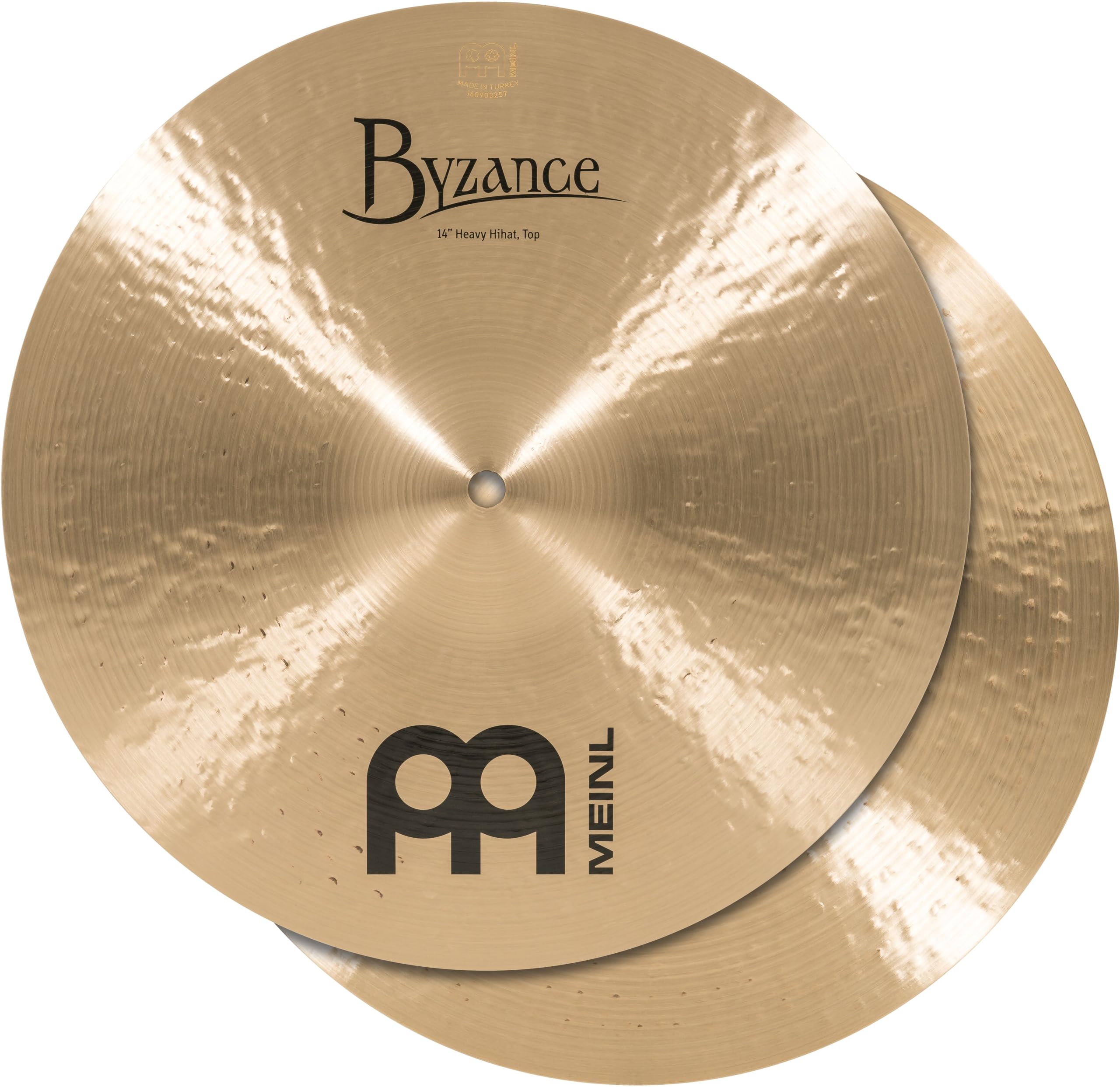 【送料無料】MEINL Cymbals マイネル ハイハットシンバル Byzance Traditional 【国内正規品】 色：Heavy、サイズ：14"｜雑貨便利くいしんぼう
