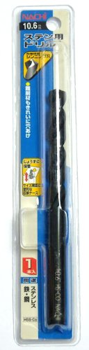 【送料無料】不二越 ナチ(NACHI) ステンレス用ドリル サイズ：10.6mm