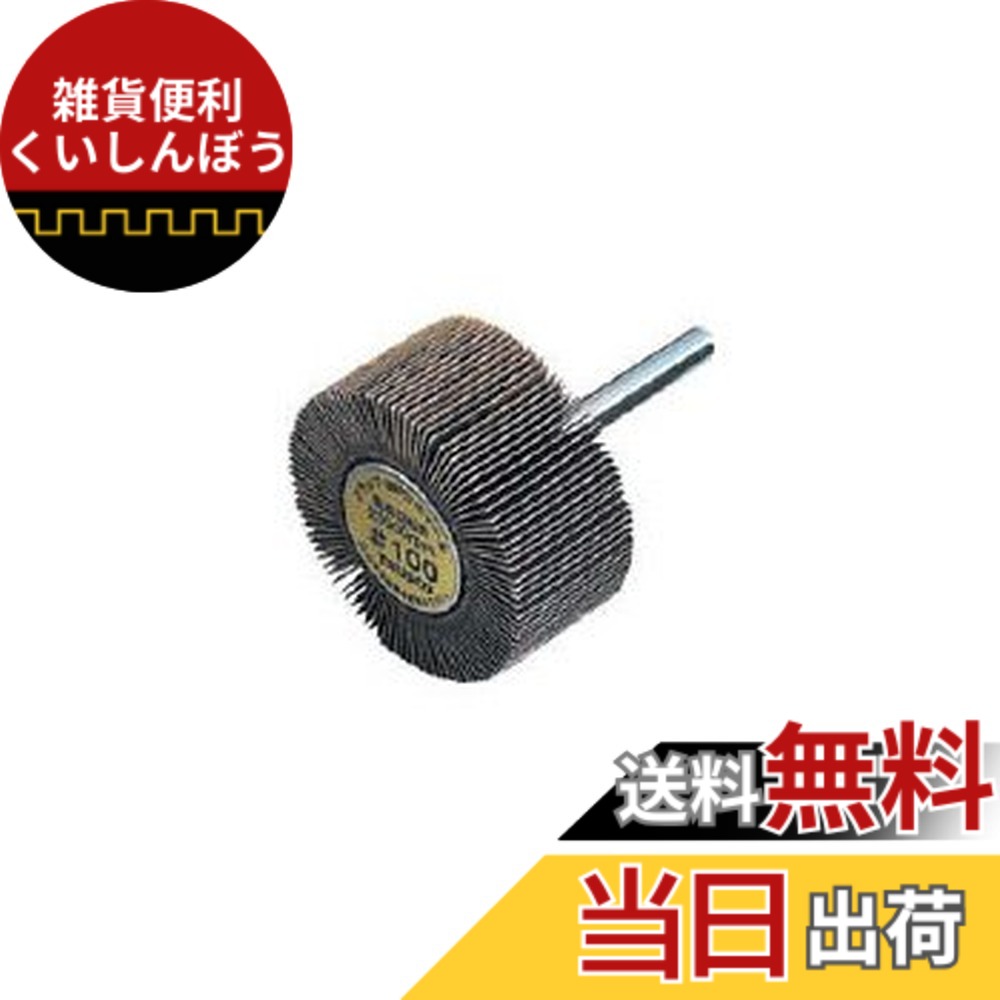 【送料無料】TRUSCO(トラスコ) フラップホイール サイズ：外径100X幅25X軸径6