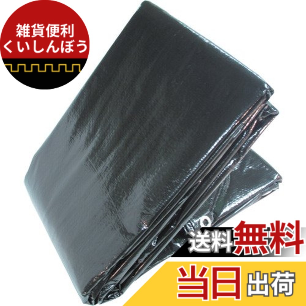 【送料無料】ブラックシート #2500 色：ブラック、サイズ：5.4m x 7.2m