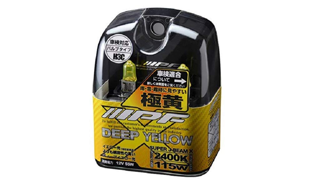 【送料無料】IPF ヘッドライト フォグランプ ハロゲン 色：2400K、サイズ：H3C