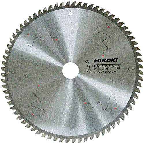 【貨物輸送無料】HiKOKI(ハイコーキ)_チップソーカッタ_佩び物 色：しろがね色、大きさ：外径185mmx刃数60