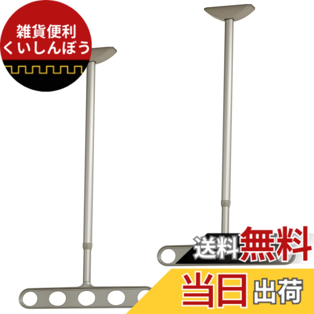 【送料無料】川口技研 軒天用物干し ホスクリーンZA/ZAN型 色：ステンカラー、サイズ：82cm~110cm｜雑貨便利くいしんぼう