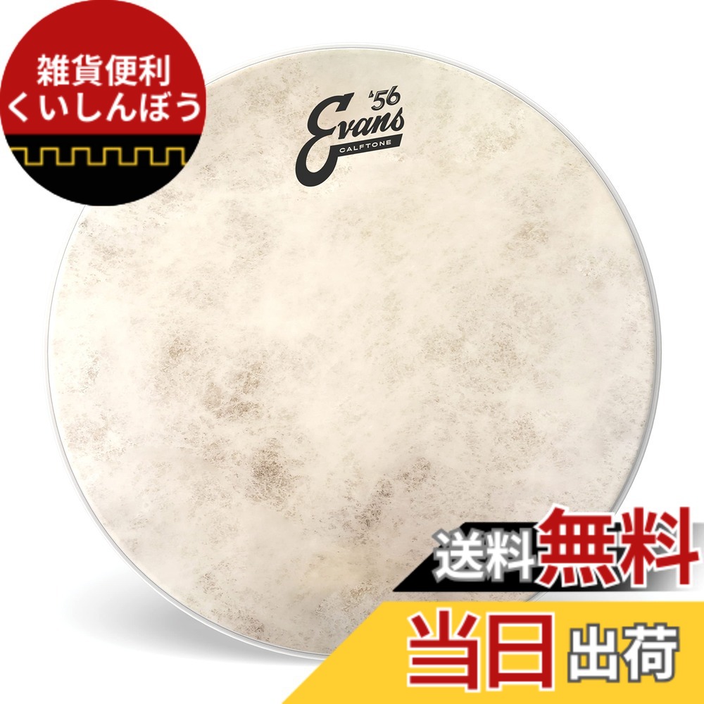 【送料無料】EVANS エヴァンス ドラムヘッド `56 Calftone Tom 【国内正規品】 サイズ：16\
