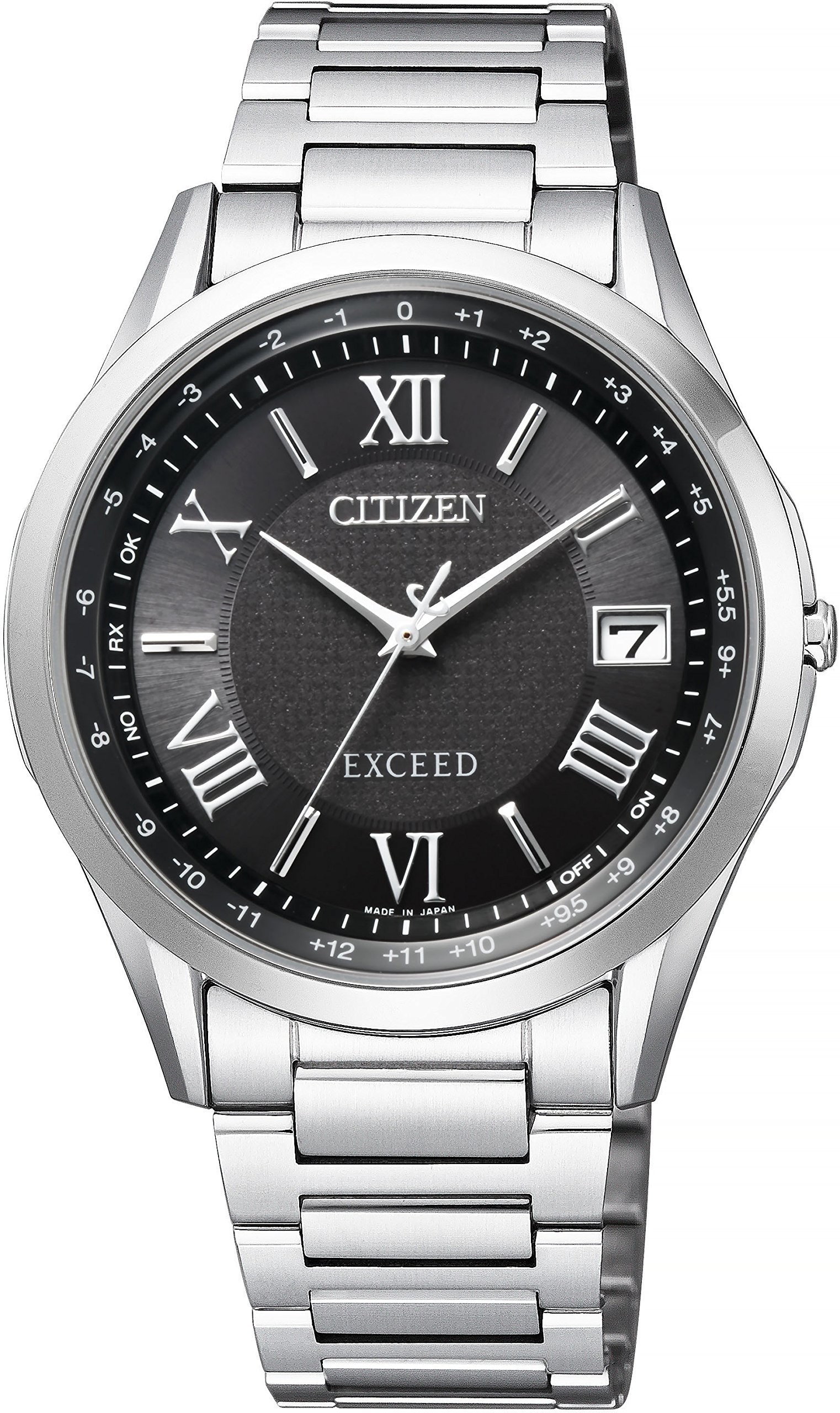 【貨物輸送無料】[Citizen] ウオッチ エクシード CB1110系 色：黒いこと