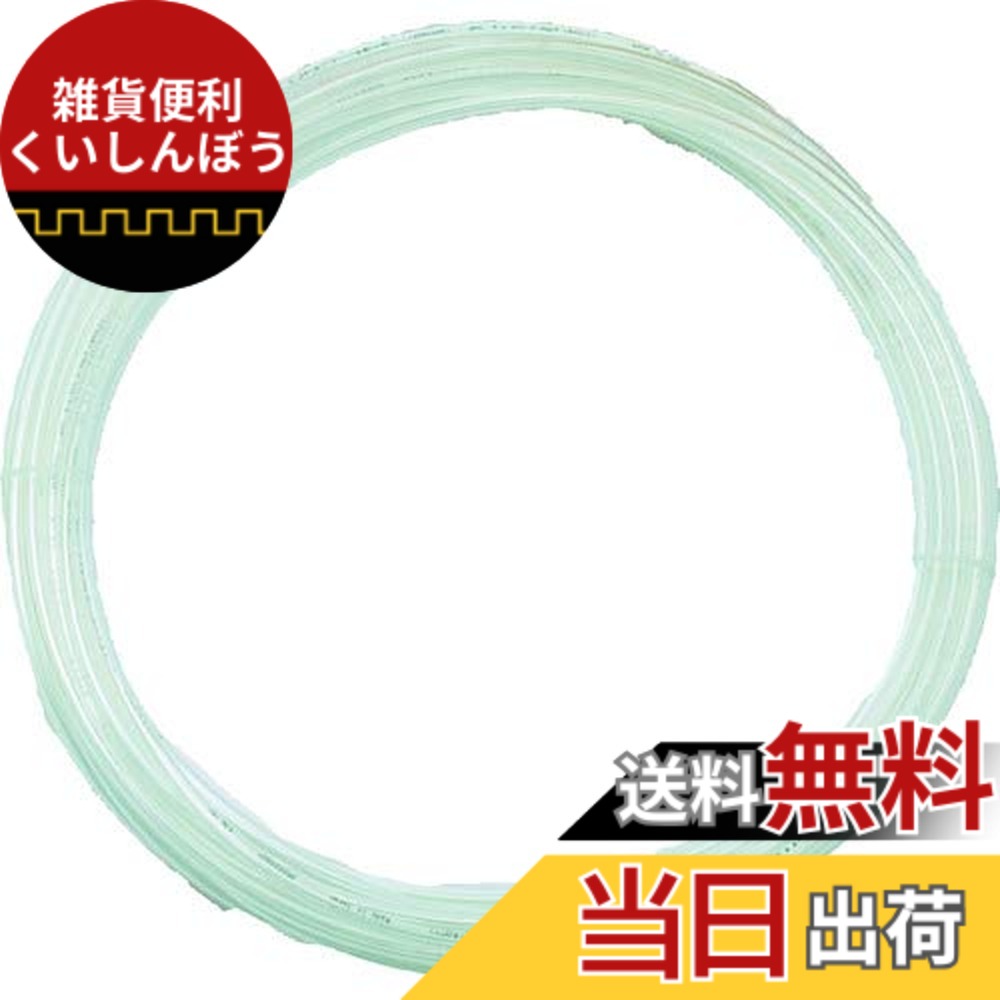 【送料無料】RUSCO(トラスコ) ポリウレタンチューブ 色：クリア、サイズ：6X4.0mm｜雑貨便利くいしんぼう