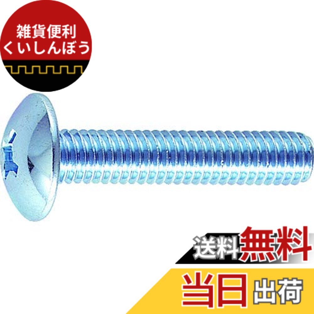 【送料無料】TRUSCO(トラスコ) トラス頭小ネジ 全ネジ サイズ：M4x20｜雑貨便利くいしんぼう