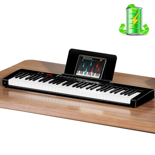 楽天市場】TERENCE電子ピアノ61鍵盤キーボードピアノ2つの5Wステレオ