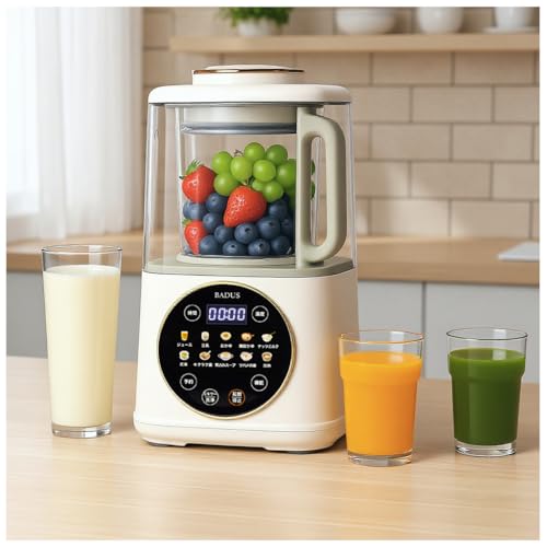 楽天市場】Venuspure加熱式ミキサー豆乳メーカー1.75L大容量ブレンダー