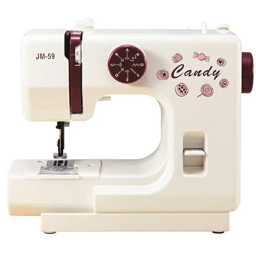 ジャノメ 初心者にピッタリのフットスイッチ付きかんたん・かわいいミシン「Candy」 JM-59画像