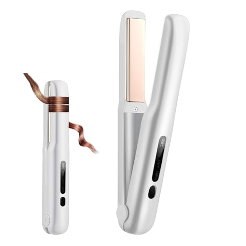 楽天市場】コードレス ヘアアイロン 2WAY 18mmプレート カール&amp