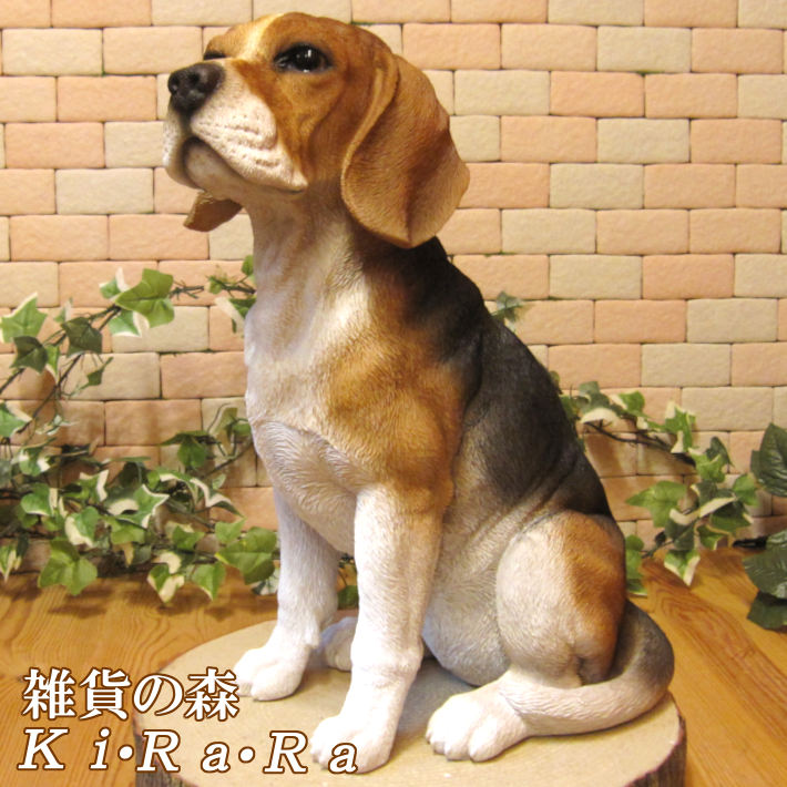 楽天市場】犬の置物 ビーグル ティーカップドッグ Aタイプ ワンちゃん