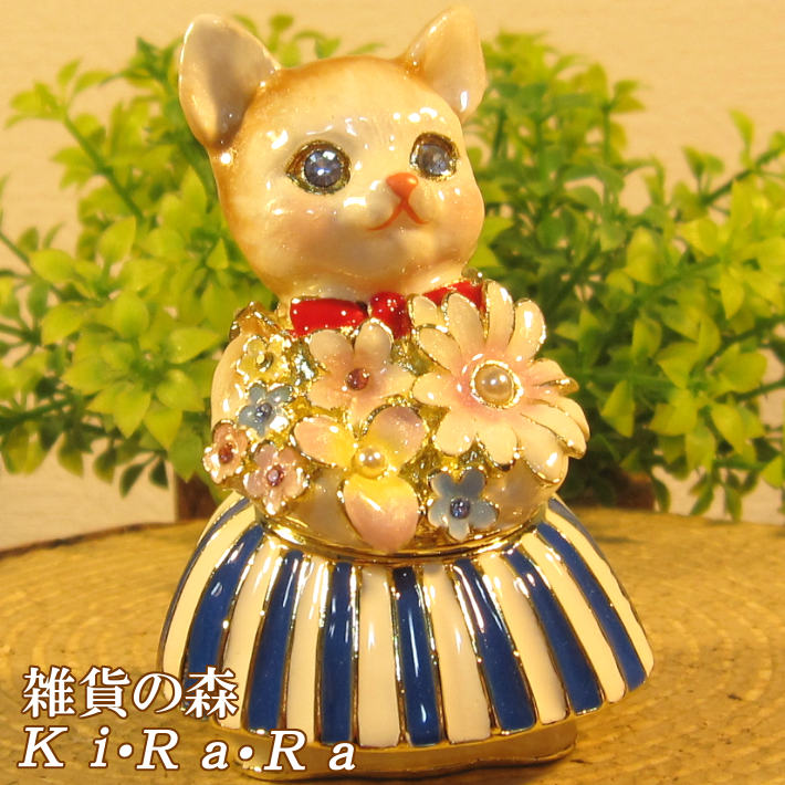 ピンクの花と鳥のハート型小物入れ イイハナ】EXプリザーブドフラワー「Happiness Bird～幸せを運ぶ