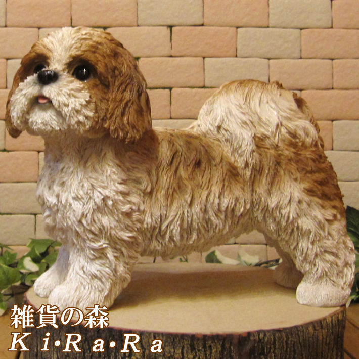 楽天市場】犬 置物 シーズー いぬ イヌ ドッグ 可愛い 犬の小物入れ