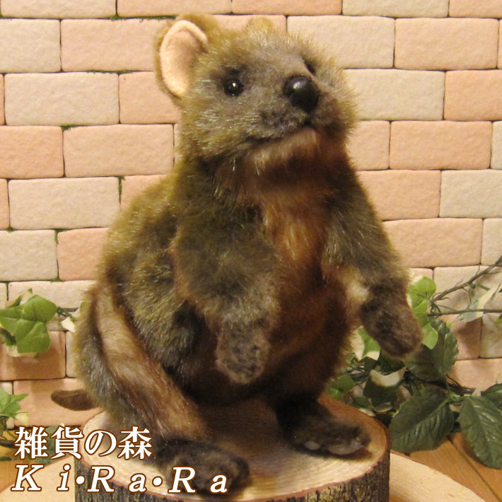 楽天市場 リアルな動物のぬいぐるみ クアッカワラビー インテリア 動物 置物 オブジェ 雑貨 フィギュア アニマル モチーフ もふもふ 雑貨の森 Ki Ra Ra