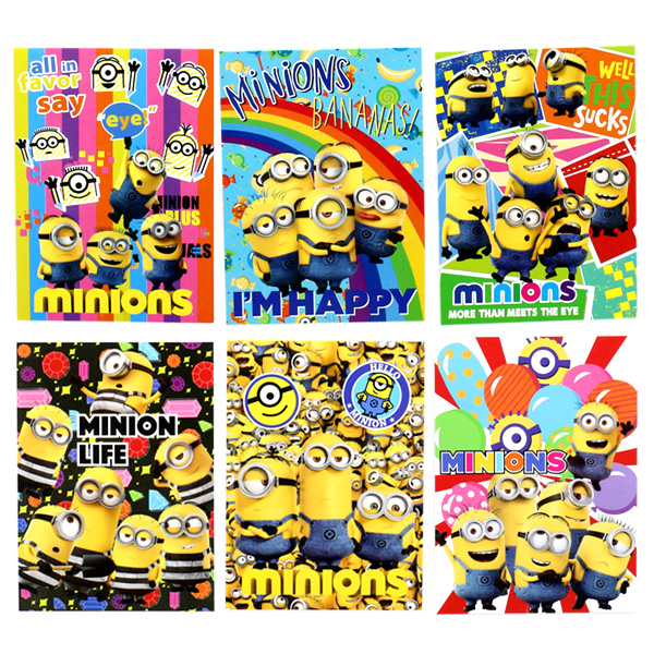 楽天市場 25個セット ミニオングッズ ミニメモ ミニオンズ Minions ミニオン ノート メモ帳 販促品 景品 保育園 幼稚園 ギフト プレゼント おもしろ雑貨 ザッカ ビンゴ景品 バザー 花火 はなび ハナビ Zakka Marche