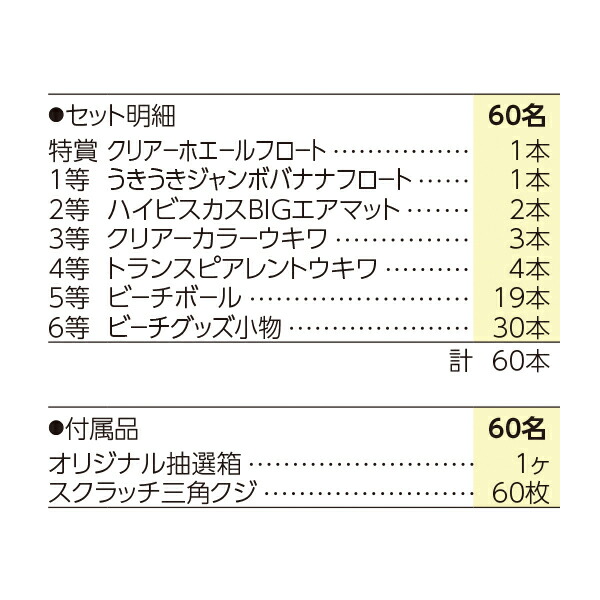 69%OFF!】 夏が来た サマーバケーションプレゼント 60名様用 男の子 女の子 子供 大人 抽せん 抽選会 ノベルティ ビーチグッズ 販促 集客  企画 セット イベントキット パーティー イベント 夜店 露店 屋台 景品 夏休み 来店 来場 サマー クジラ fucoa.cl