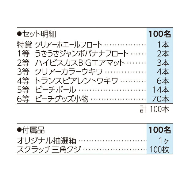 2022新発 夏が来た サマーバケーションプレゼント 100名様用 イベントキット パーティー イベント 夜店 露店 屋台 景品 男の子 女の子 子供  大人 夏休み 来店 来場 サマー クジラ 抽せん 抽選会 ノベルティ ビーチグッズ 販促 集客 企画 セット fucoa.cl