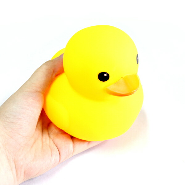 縁日 おもちゃ かわいい うきうきアヒル ピー ネット入り特大 6個セット 音が鳴る 水に浮く