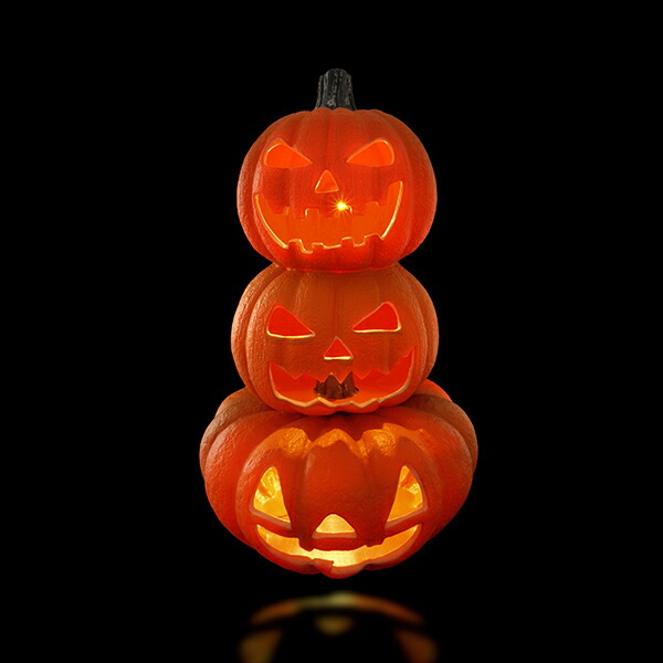 【ハロウィン】BIGパンプキン3連ランタン(スマイル) 光る フラッシュ ランタン かぼちゃ パンプキン ハロウイン ハロウィーン Halloween インテリア オブジェ ディスプレイ 飾り パーティー イベント バザー ビンゴ 子ども会 プレゼント ギフト 誕生日 景品 販促 雑貨 11,165円