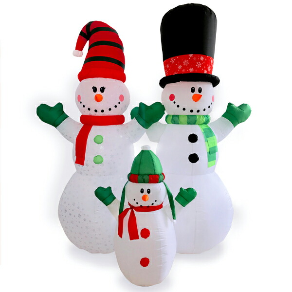 楽天市場】エアーディスプレイアーチ サンタ&スノーマン イベント装飾