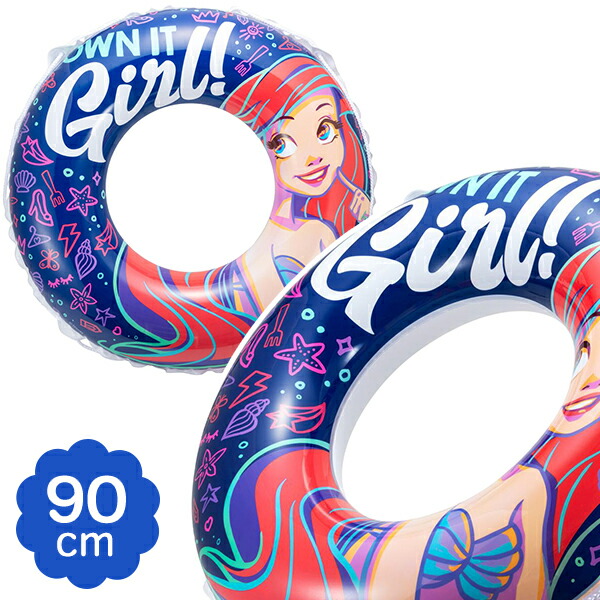 楽天市場】90cmうきわ ディズニープリンセス アリエル 浮き輪