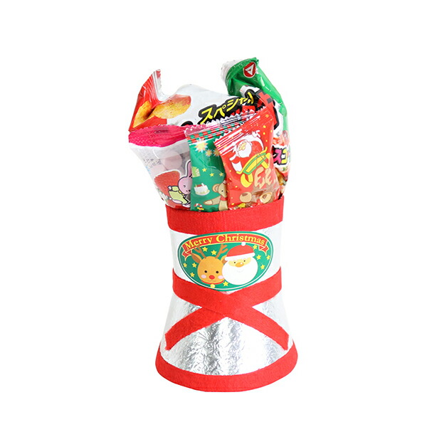 楽天市場】クリスマスブーツ銀21cmお菓子入り クリスマス お菓子