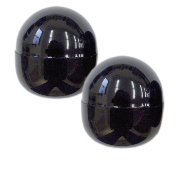 楽天市場】ガチャポン48mm空カプセルブラック100個セット ガチャガチャ