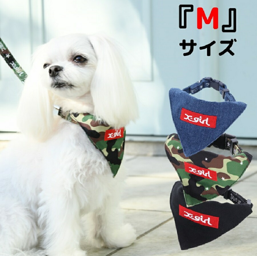 楽天市場 ｌ X Girl エックスガール カラー ｌサイズ 犬用 ブランドカラー ブランド犬具 ブランド首輪 散歩 犬服 雑貨ネットオンライン 楽天市場店