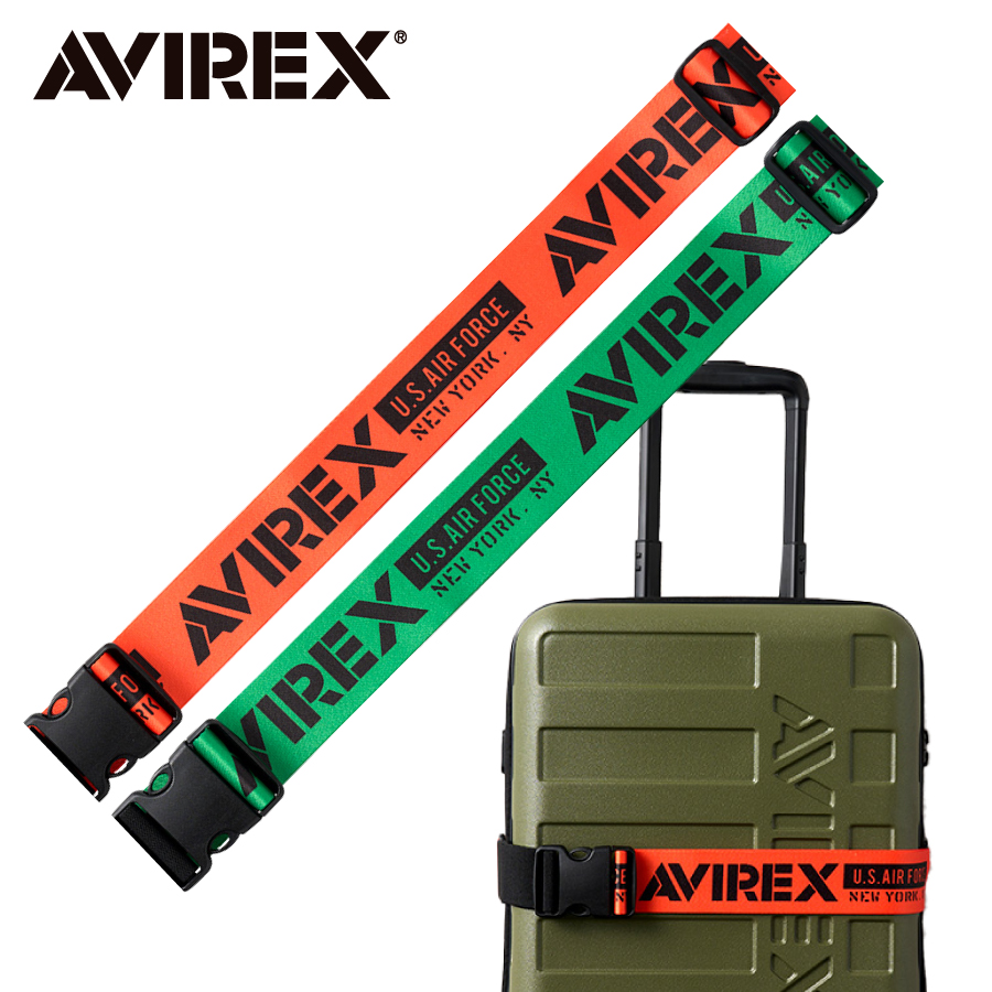 楽天市場】AVIREX スーツケースベルト | gowell ゴーウェル トランク
