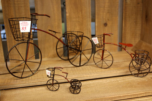 楽天市場】レトロ 自転車 オブジェ ブラック アンティーク/ジャンク