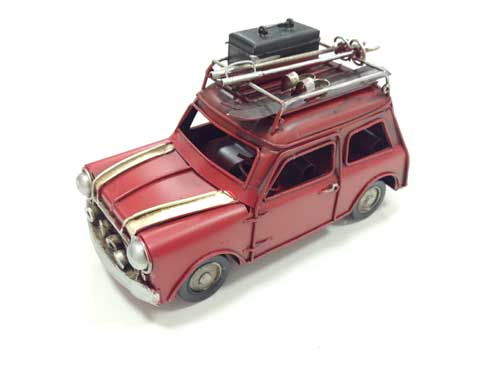 楽天市場 レトロカーオブジェ アンティーク ジャンクｃａｒ ブリキ製 アンティーク レッドカー ホワイトライン ノスタルジックデコ自動車 開店セール1212 Rcp ナチュラル雑貨プロペラ