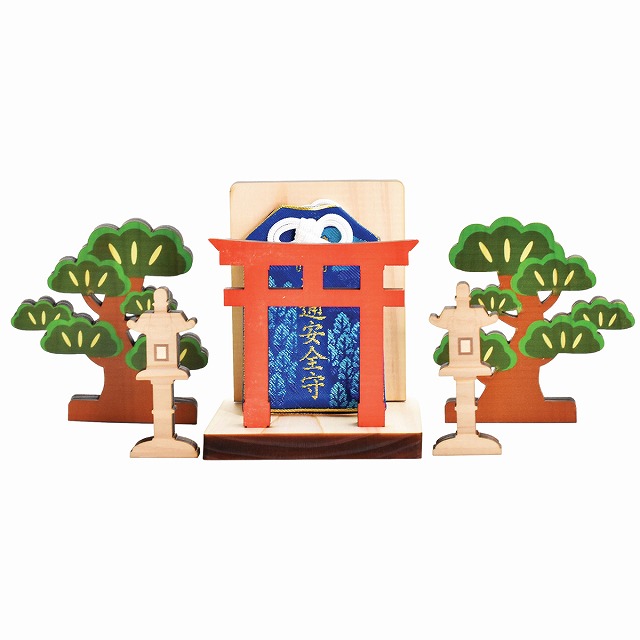 楽天市場】神棚 御守り お札立て 宝くじ置き場 お守り置き 鳥居