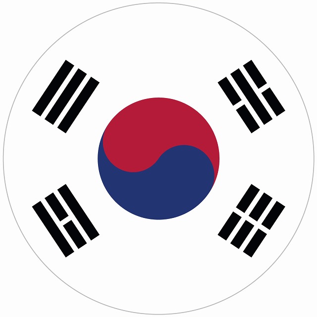 バッジ　韓国　国旗　KOREA 楽天市場】〈缶バッジ〉大韓民国 国旗 Mサイズ 直径44mm (ソウル