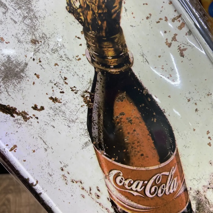 楽天市場 コカコーラ Cocacola プレート デザインプレート おしゃれ ナンバープレート アメリカ雑貨 Reagan