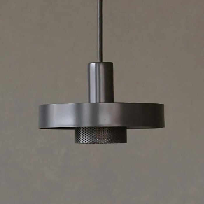 KT punching light flat ペンダントライト グレー 照明 おしゃれ かわいい インテリア ライト シンプル 北欧 ナチュラル モダン AXCIS アクシス｜雑貨ルームREAGAN