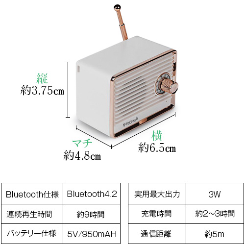 Bluetooth スピーカー おしゃれ Bluetooth スピーカー レトロ 