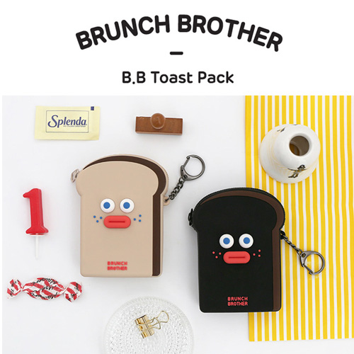 楽天市場 マルチケース Brunch Brother 食パン モバイルバッテリー 充電器ケース 化粧ポーチ ケース ポーチ かわいい コスメポーチ リップ メイク 化粧ポーチ 小物入れ バッテリーケース おしゃれ オシャレ 可愛い レディース カワイイ メール便で送料無料 Zakka Sara I