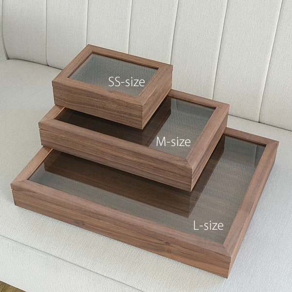 楽天市場 ウォールナットアクセサリーケースss ジュエリーボックス ラルース La Luz コレクション 整理 収納 ディスプレイ インテリア 木製 雑貨 北欧 雑貨ショップドットコム