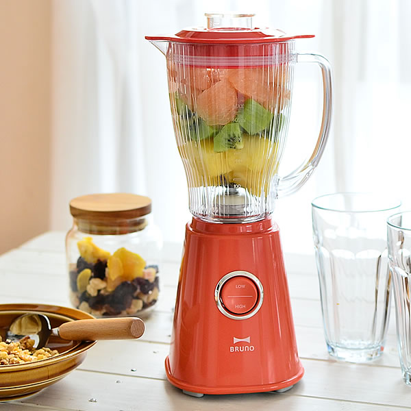 楽天市場 ミキサー 氷も砕ける スムージー ジューサー 氷 ブレンダー Bruno ブルーノ コンパクトブレンダー 400ml グリーンスムージー 氷 ダイエット 健康 ヘルシー 野菜生活 離乳食 Boe023 調理器具 コンパクト コンパクトミキサー 結婚祝い キッチン雑貨 ジューサー