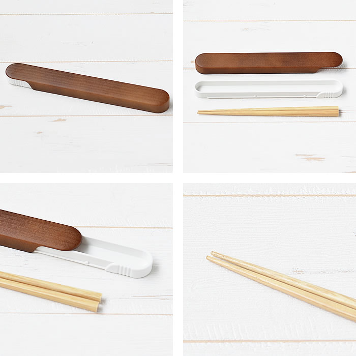 箸・箸箱セットハラマキ木目箸箱セット18cmお弁当お箸木製お箸箱弁当箱メンズ大人男子男女兼用シンプル木目和柄