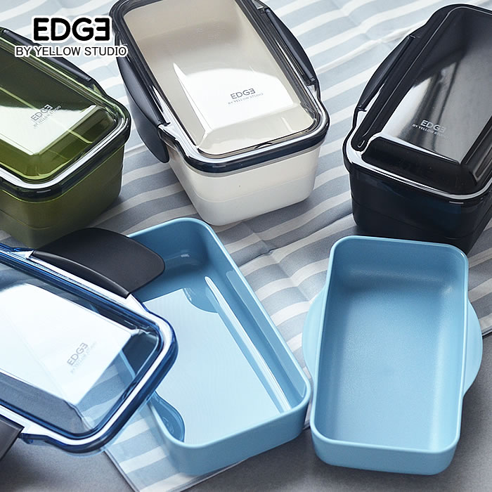 楽天市場 お弁当箱 男子 ランチボックス 小学生 Edge エッジ ドーム2段ランチボックス ドーム型 おしゃれ メンズ 男子 ランチボックス 小学生 高校生 男性 女子 かわいい 大容量 レンジ対応 食洗機対応 日本製 国産 イエロースタジオ 学生 大人 かっこいい 雑貨ショップ