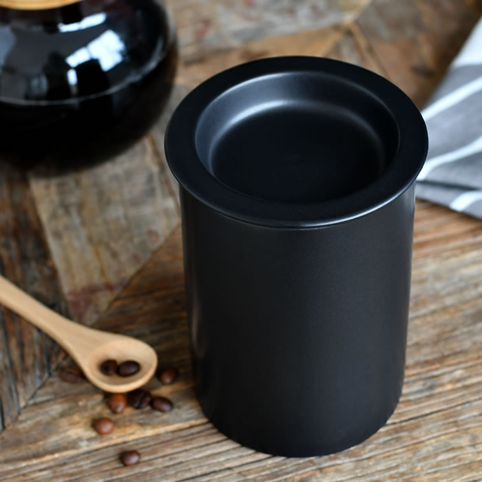 coresコレスキャニスターコーヒーキャニスターコーヒー豆茶葉保存容器磁気日本国産200g気密性遮光