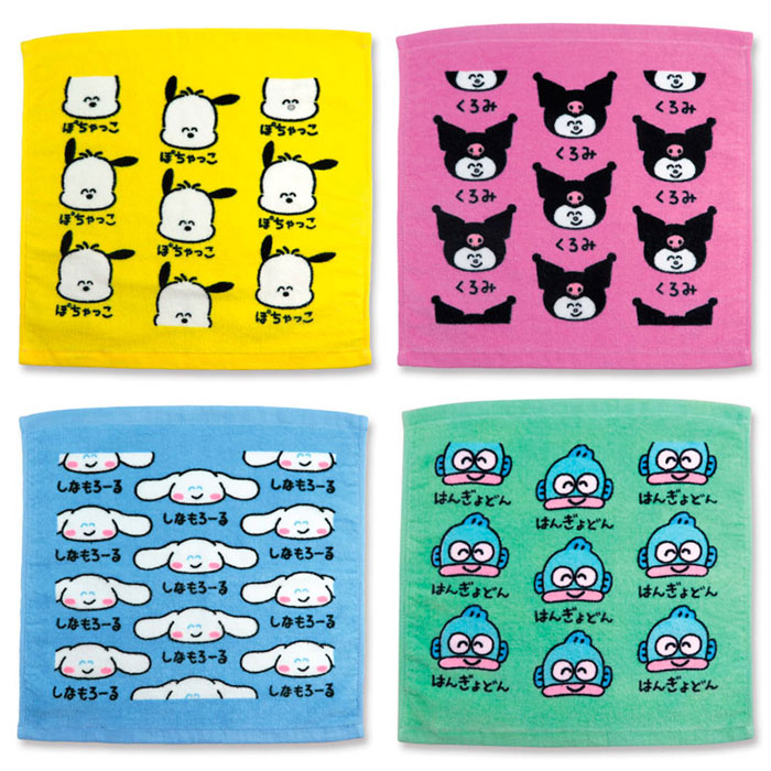 楽天市場】【メール便可】サンリオ おえかきさんミニタオル 20×20cm 全