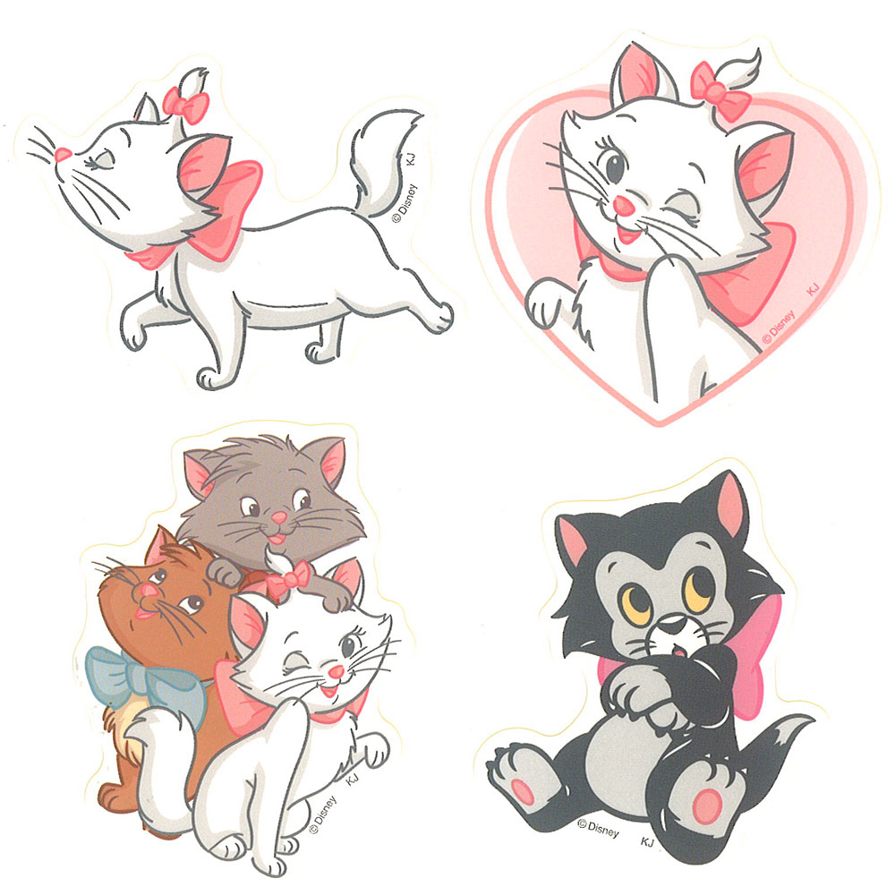 楽天市場】おしゃれキャット マリー ステッカー トリオ柄 マリー