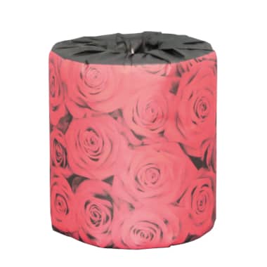 花 バラ トイレットペーパー 100個入 ばらまき 販促用 イベント 景品 パーティー 町内会 老人会 子供会 バラ 薔薇 ばら 花言葉 代金引換できません メーカー直送品 Fmcholollan Org Mx